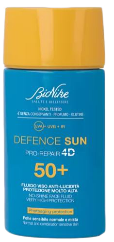 DEFENCE SUN 50+ FLUIDO VISO ANTI-LUCIDITA' 50 ML - Farmapre