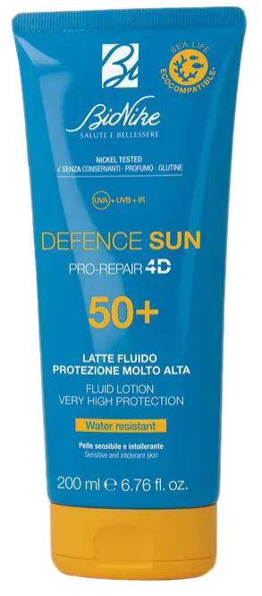 DEFENCE SUN 50+ LATTE FLUIDO 200 ML - Farmapre