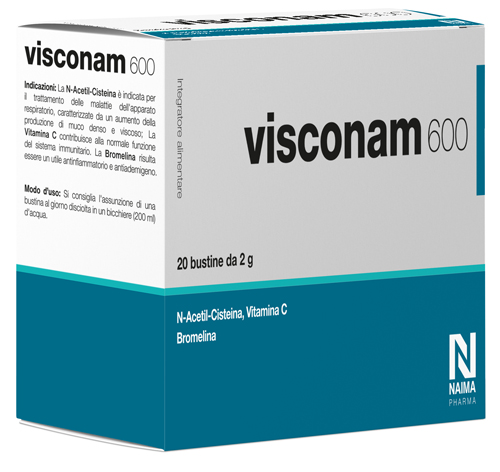 VISCONAM 600 20 BUSTINE - Farmapre