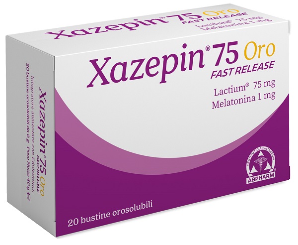 XAZEPIN 75 ORO FAST RELEASE 20 BUSTINE - Farmapre