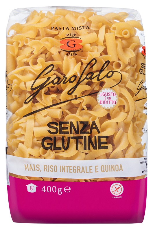 GAROFALO PASTA MISTA DI MAIS RISO INTEGRALE E QUINOA 400 G - Farmapre