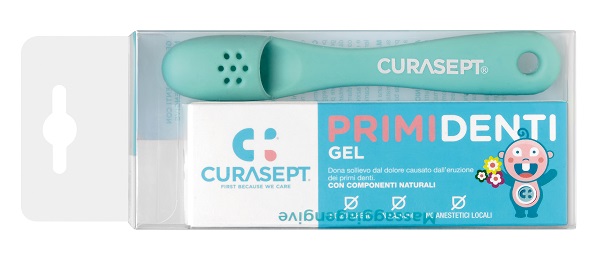 CURASEPT KIT GEL PRIMI DENTI 20 ML + MASSAGGIAGENGIVE - Farmapre