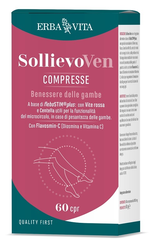 SOLLIEVO VEN 60 COMPRESSE - Farmapre