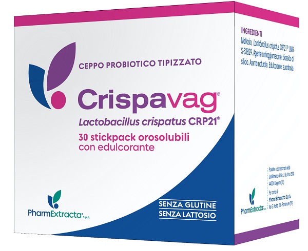 CRISPAVAG 30 STICK 1,2 G CON EDULCORANTE SENZA GLUTINE SENZA LATTOSIO - Farmapre