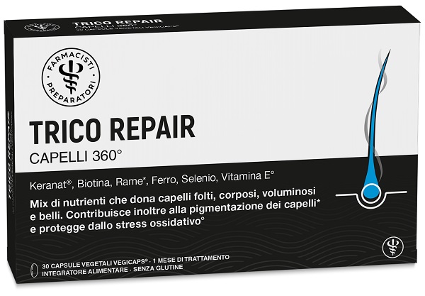 LFP TRICOREPAIR CAPELLI 360 GRADI 30 CAPSULE VEGETALI VEGICAPS SENZA GLUTINE - Farmapre