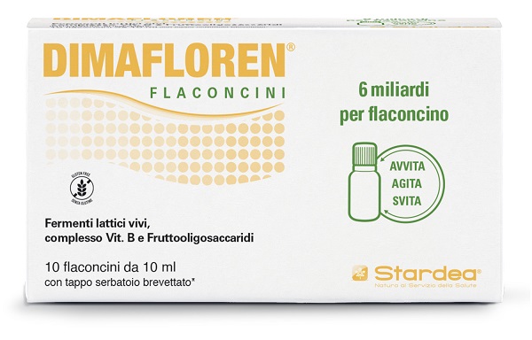 DIMAFLOREN 6 MILIARDI 10 FLACONCINI DA 10 ML SENZA GLUTINE - Farmapre