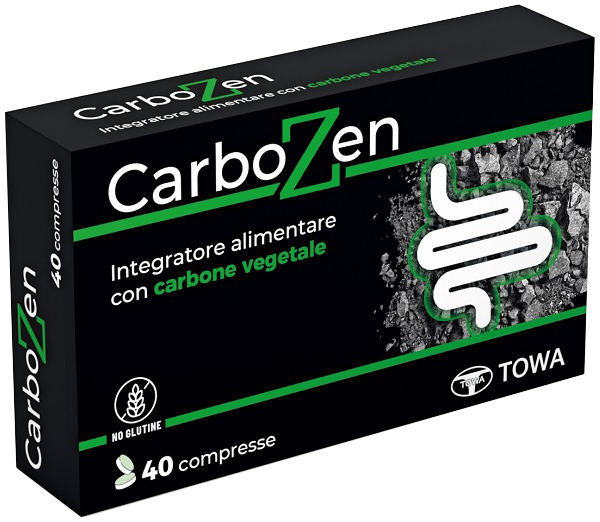 CARBOZEN 40 COMPRESSE SENZA GLUTINE - Farmapre