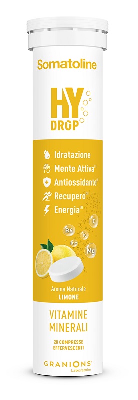SOMATOLINE HYDROP LIMONE 20 COMPRESSE EFFERVESCENTI - Farmapre