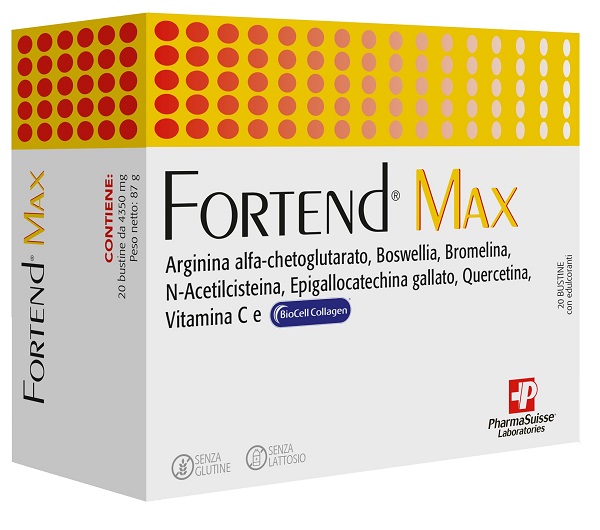 FORTEND MAX 20 BUSTINE SENZA GLUTINE E LATTOSIO - Farmapre