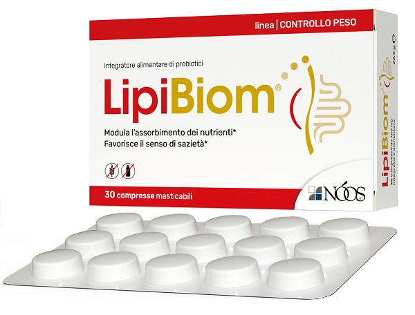 LIPIBIOM 30 COMPRESSE MASTICABILI SENZA GLUTINE SENZA LATTOSIO - Farmapre