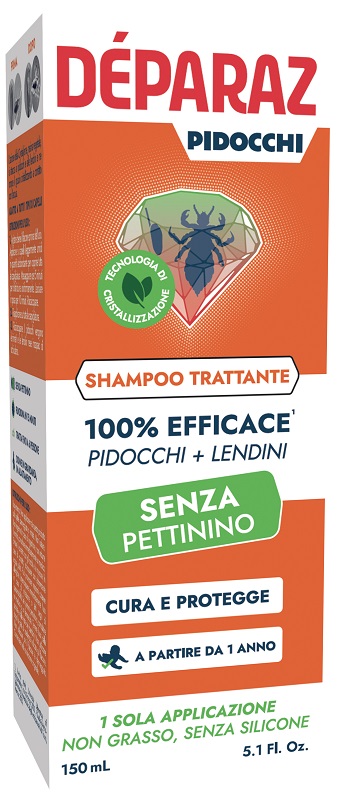 DEPARAZ SHAMPOO TRATTANTE ANTI PIDOCCHIO 150 ML - Farmapre