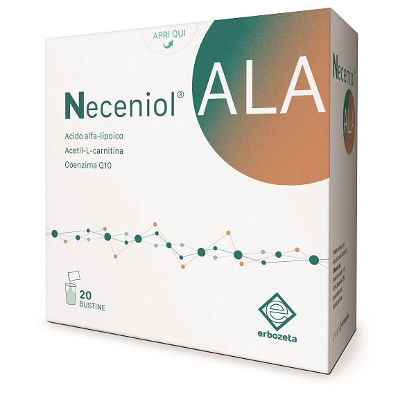 NECENIOL ALA 20 BUSTINE CON EDULCORANTI SENZA GLUTINE NATURALMENTE PRIVO DI LATTOSIO - Farmapre
