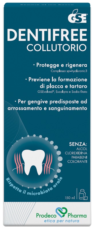 GSE DENTIFREE COLLUTORIO 150 ML - Farmapre