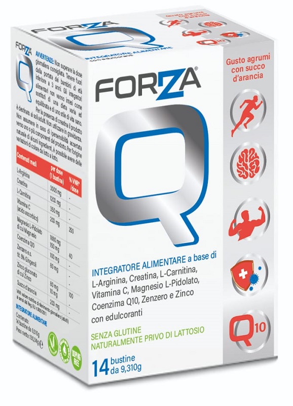 FORZA Q 14 BUSTINE CON EDULCORANTI SENZA GLUTINE NATURALMENTE PRIVO DI LATTOSIO - Farmapre