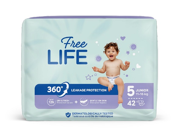 FREELIFE SIRIUS PANNOLINI JUNIOR 42 PEZZI - Farmapre