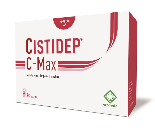 CISTIDEP C-MAX 20 BUSTINE NATURALMENTE PRIVO DI LATTOSIO - Farmapre