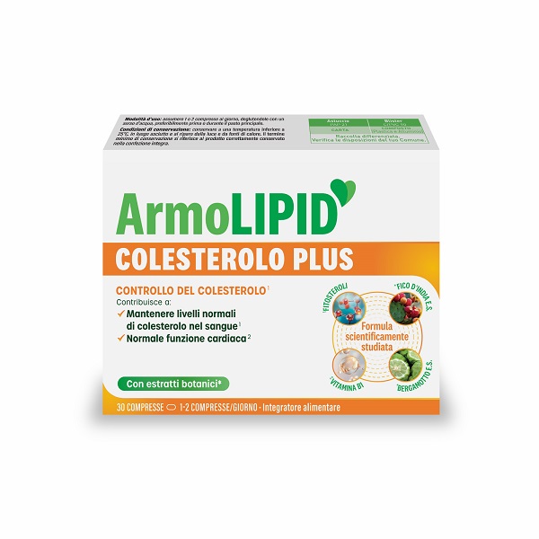 ARMOLIPID COLESTEROLO PLUS 30 COMPRESSE - Farmapre