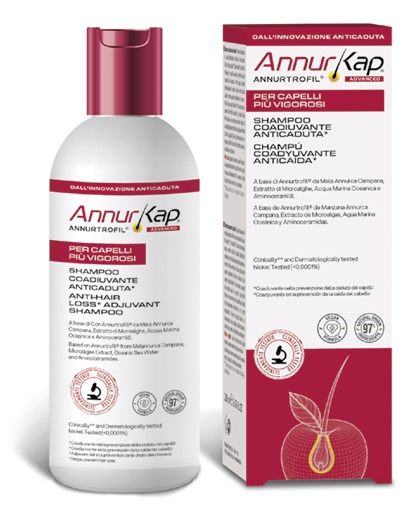 ANNURKAP ADVANCED SHAMPOO COADIUVANTE ANTICADUTA 200 ML - Farmapre